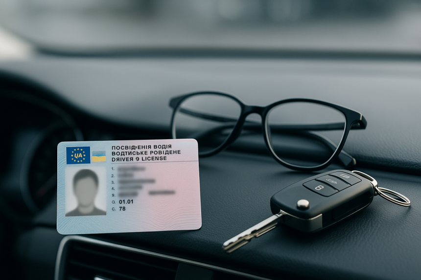 Коди обмежень у посвідченні водія: що означають позначки «01» та «78» і яку відповідальність вони несуть