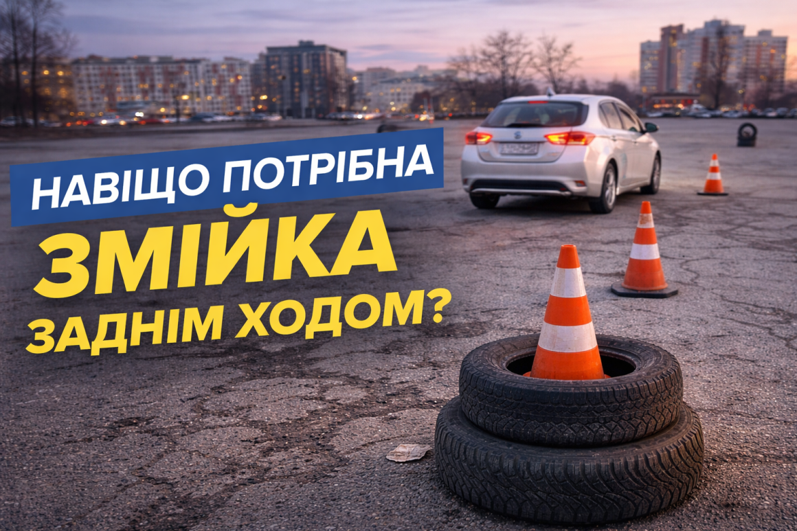 Навіщо вміти виконувати «змійку» заднім ходом: практична навичка для кожного водія Навіщо вміти виконувати «змійку» заднім ходом: практична навичка для кожного водія