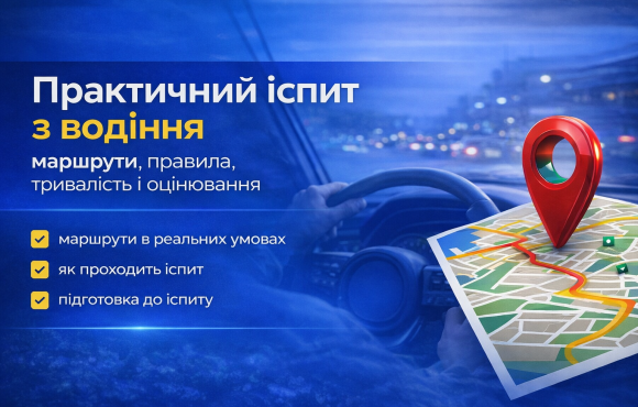 Як проходить практичний іспит з водіння: маршрути, правила, тривалість і оцінювання Як проходить практичний іспит з водіння: маршрути, правила, тривалість і оцінювання
