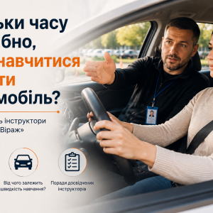 Сколько времени нужно, чтобы научиться водить автомобиль? Отвечают инструкторы автошколы «Вираж» Сколько времени нужно, чтобы научиться водить автомобиль? Отвечают инструкторы автошколы «Вираж»