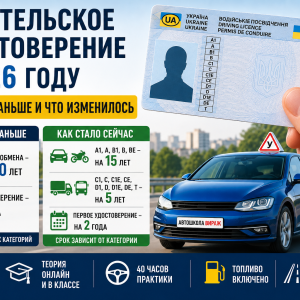 Водительское удостоверение в 2026 году: как было раньше и что изменилось Водительское удостоверение в 2026 году: как было раньше и что изменилось